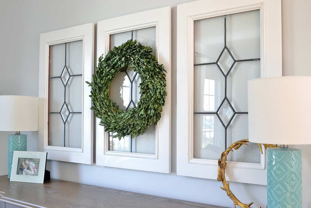 Modern Window Frame Wall Decor