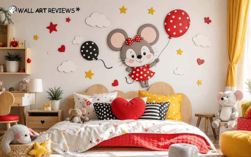 Mouse-Themed Kids Room