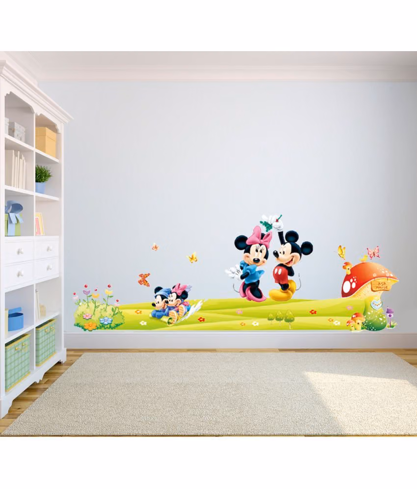 Mickey and Minnie Mouse Wall Stickers
