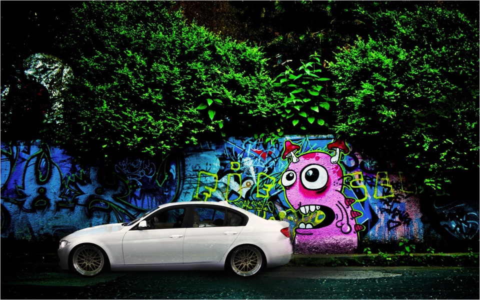 Nature Meets Graffiti