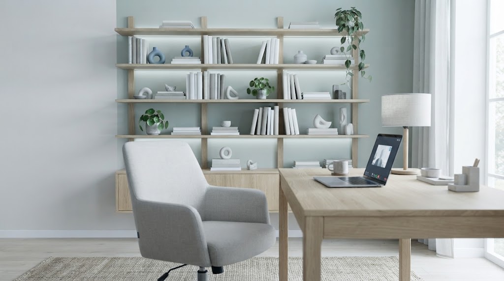 Home Office Wall Decorating Ideas