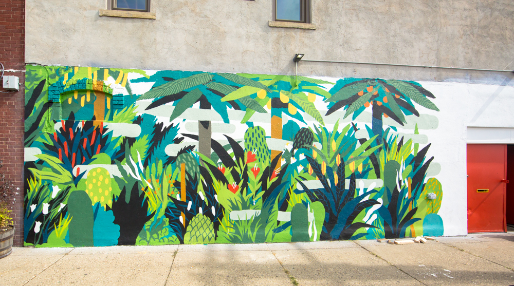 Outdoor Graffiti Wall Panels