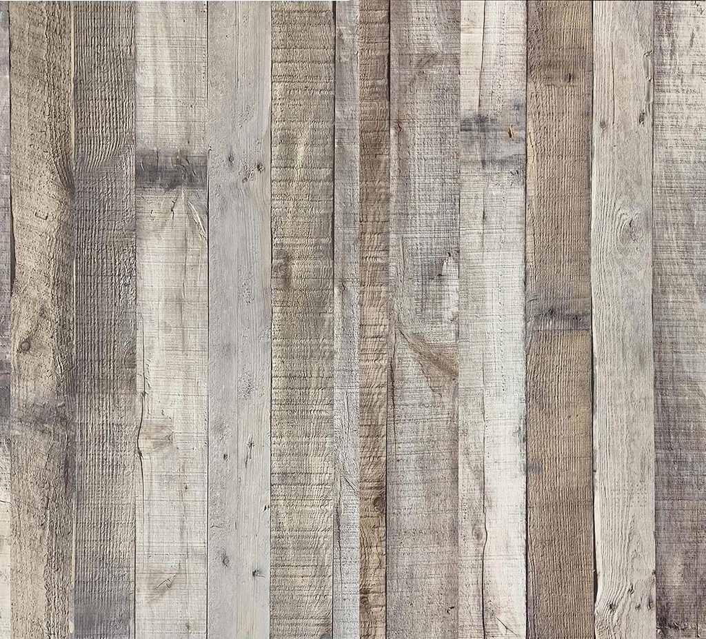 Reclaimed Wood Patchwork Style