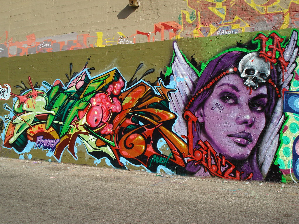 Pop-Culture Graffiti Art