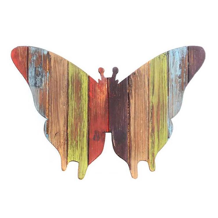 Reclaimed Wood Butterfly Panels