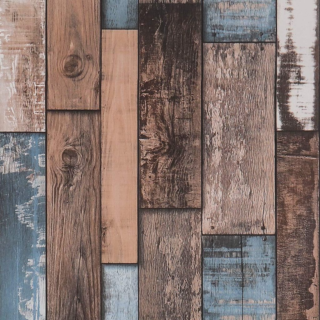 Weathered Barn Wood Wallpaper
