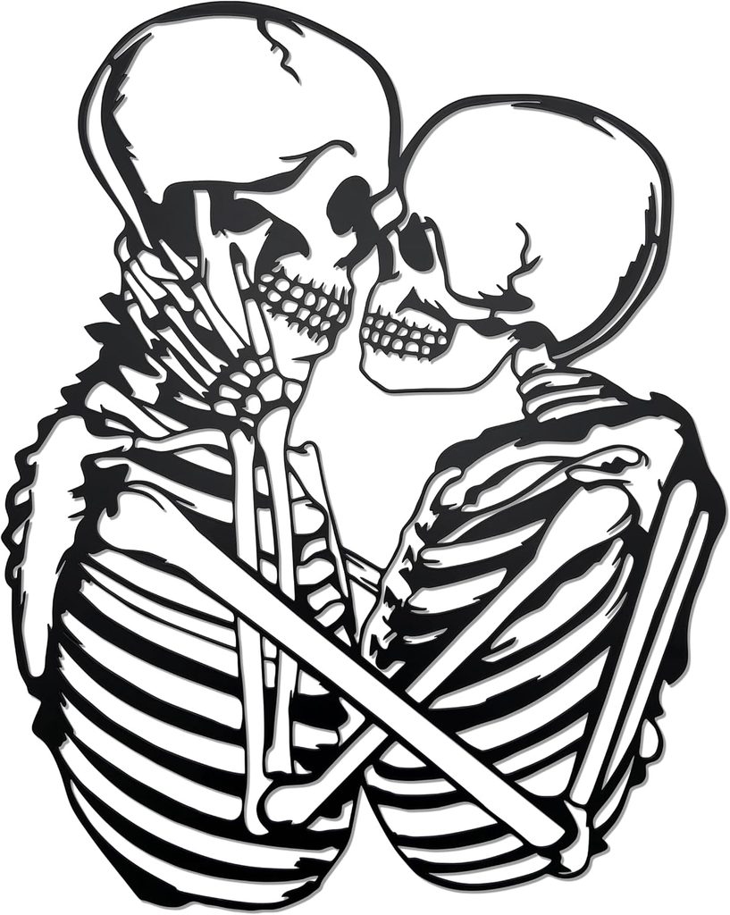Ajqiomh Skull Wall Decor Wall Art