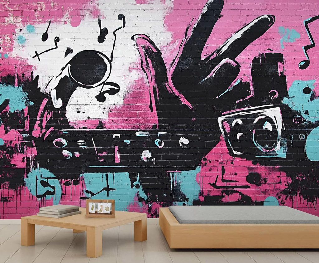 Street Music Restaurant Wall Murals