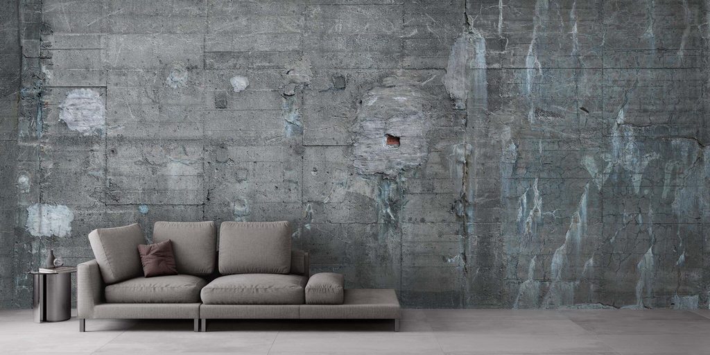 6. Textured Look (Faux Concrete, Linen, or Plaster)