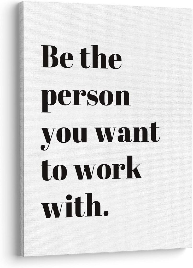 XWELLDAN Inspirational Quote Wall Art