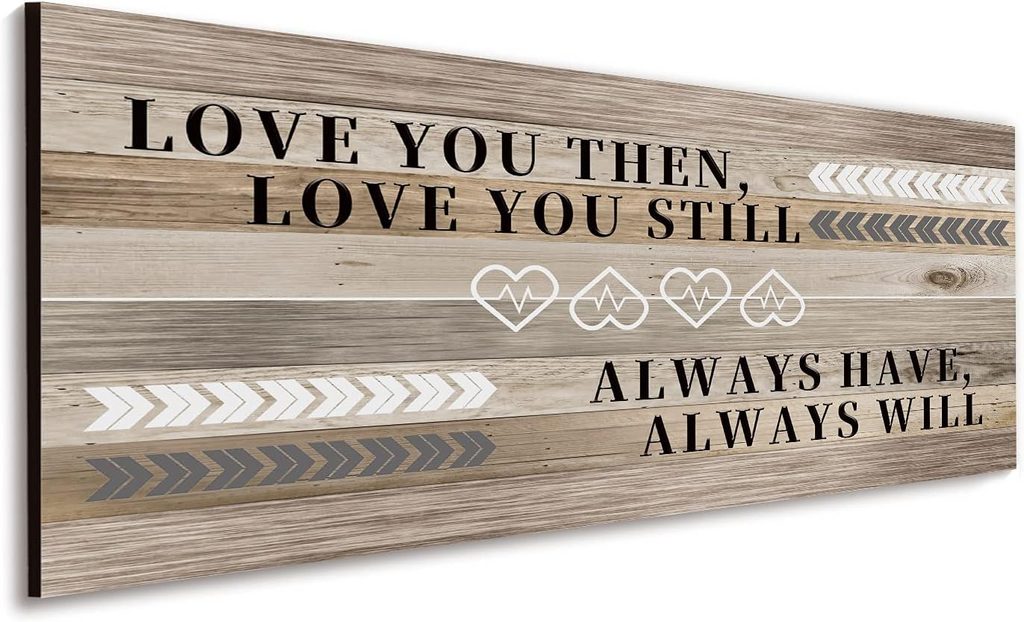 Inspirational Rustic Wooden Wall Hanging for Bedroom