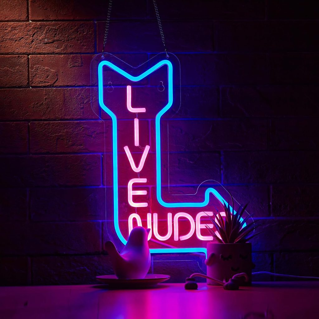 Long Live Cowboy Neon Sign Wall Decor