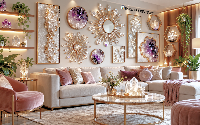 Wall Decor With Crystals