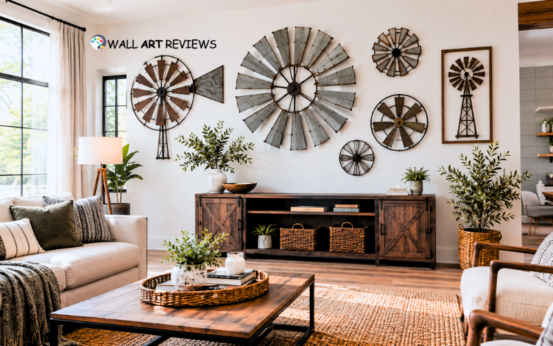 Windmill Wall Decor