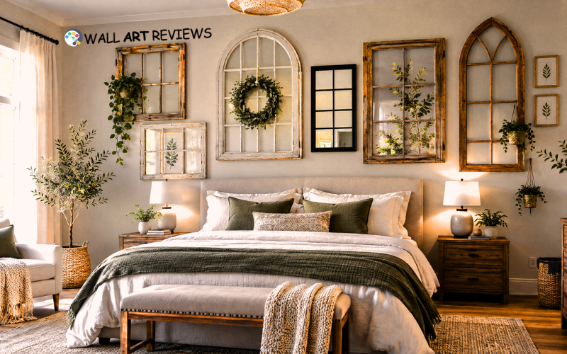 Window Frame Wall Decor
