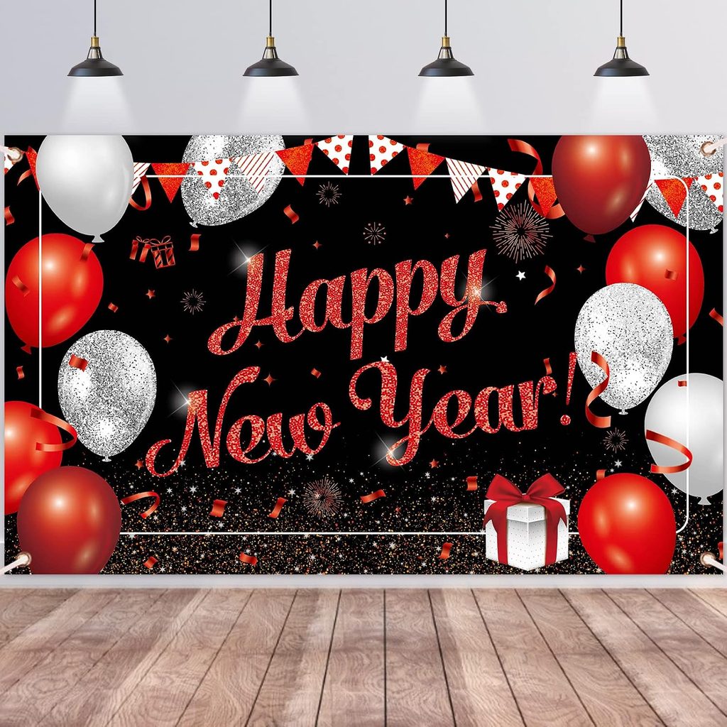 Happy New Year Wall Poster Decoration